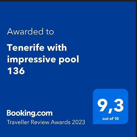 Tenerife With Impressive Pool 136 Costa Del Silencio Exteriör bild